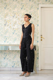 PEARLS IN MOONLIGHT BARREL PANTS