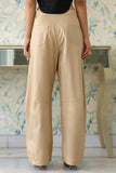 PEARLS IN SAND BARREL PANTS