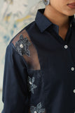 DELICATE DISTURBANCE PANELLED SHIRT