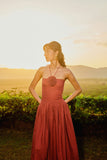 Gilded Floret Maxi (Rust)