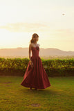 Gilded Floret Maxi (Rust)