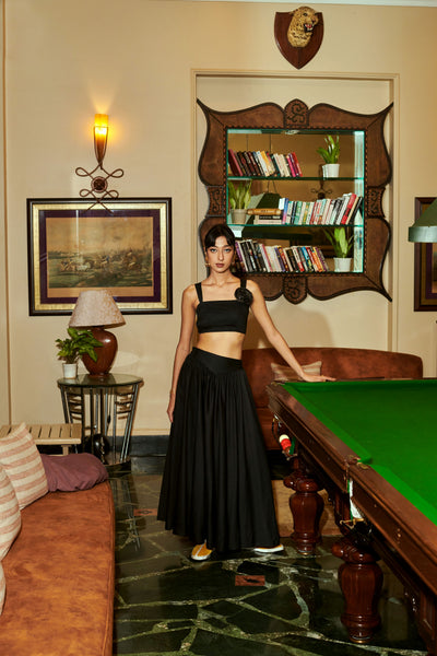 Gilded Floret Set (Black)