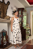 PARISIAN POLKA MUSE HALTER DRESS