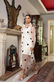 HALF AND HALF POLKA SHIRT DRESS