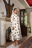 HALF AND HALF POLKA SHIRT DRESS
