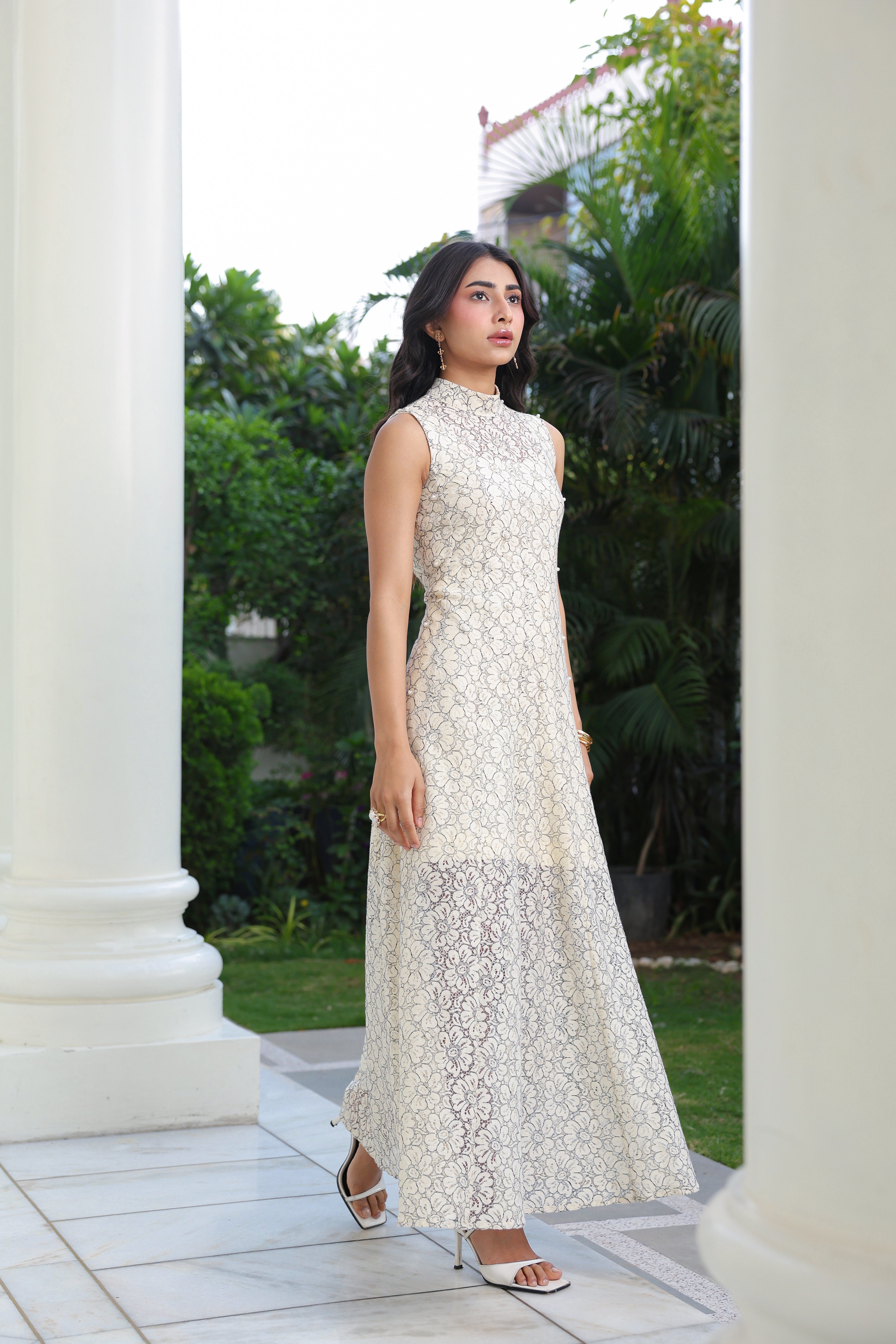 IVORY BLOSSOM MAXI