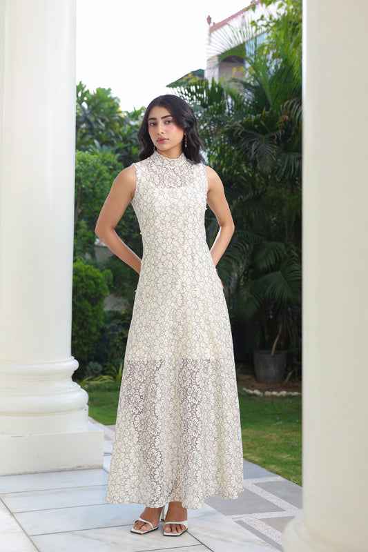 IVORY BLOSSOM MAXI