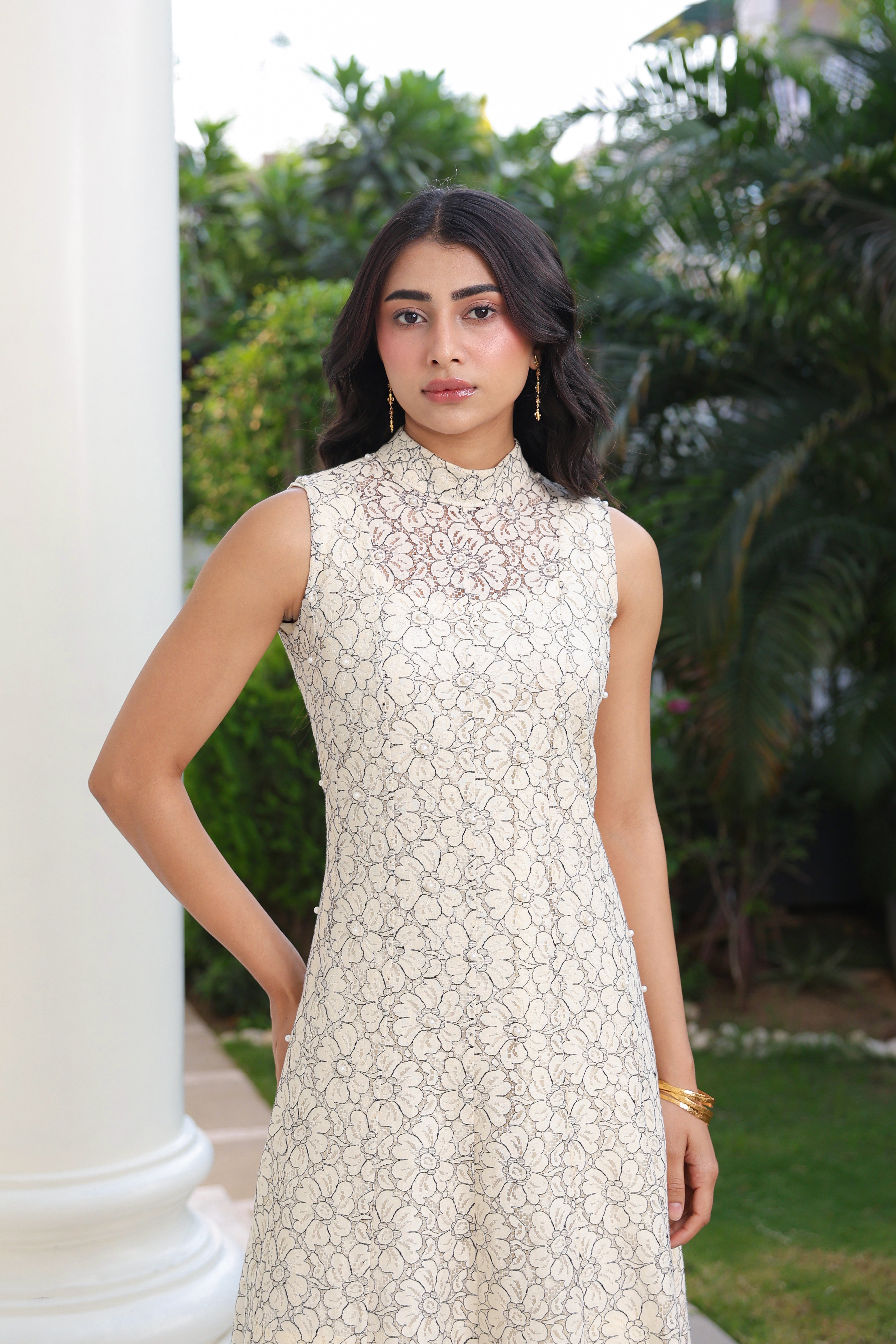 IVORY BLOSSOM MAXI