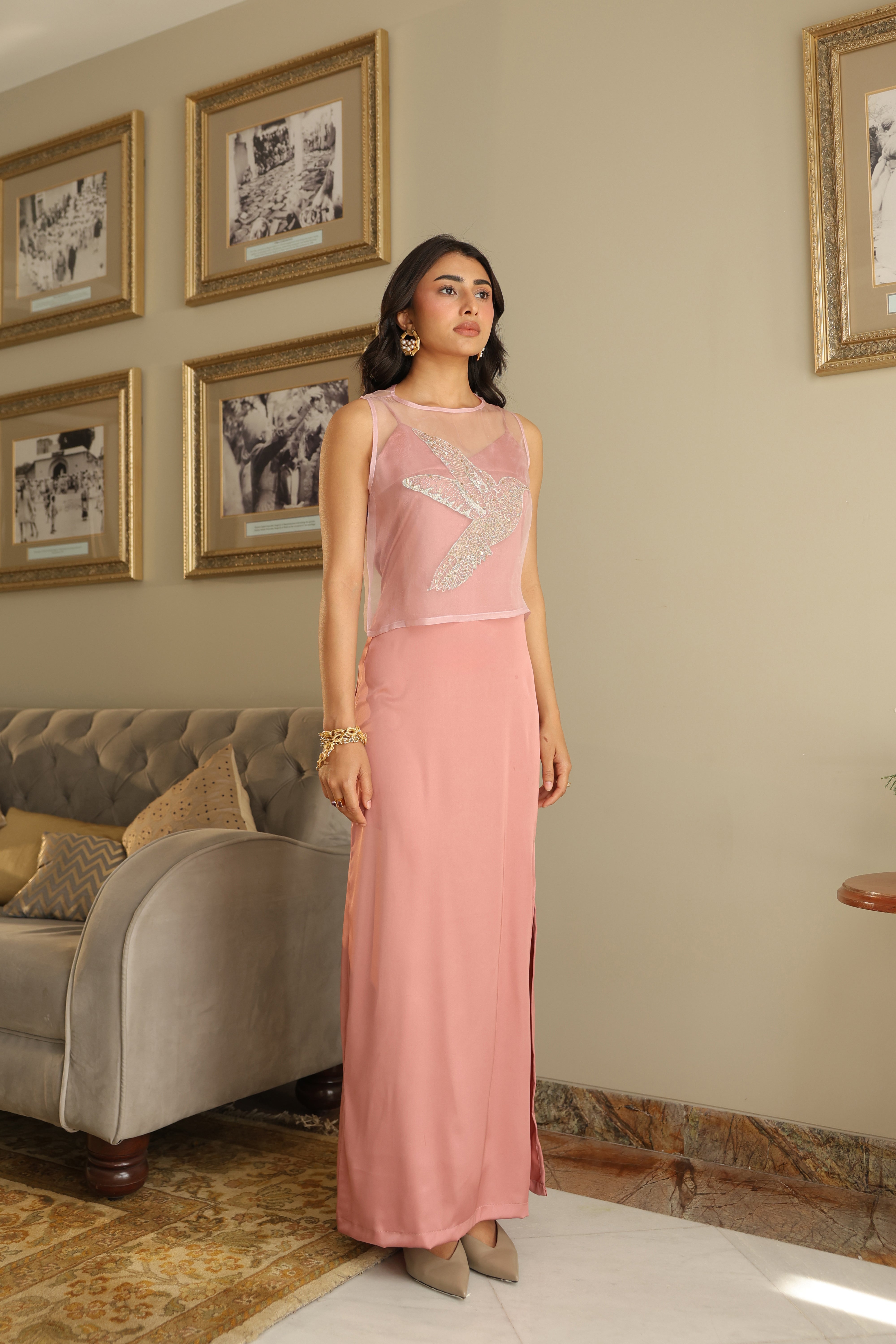 BLUSHING HUMMINGBIRD SET