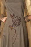 OLIVE ROSE SLIP DRESS