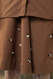 MAIN CHARACTER MOCHA SKIRT