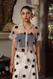 SHEERLY POLKA SHIRT