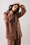 Espresso Criss-cross Shirt