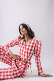 Gingham Crop Top