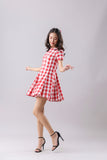 Gingham Mini Dress
