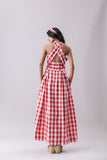 Gingham Maxi