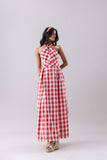 Gingham Maxi