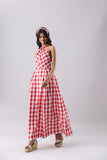 Gingham Maxi