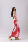 Gingham Maxi