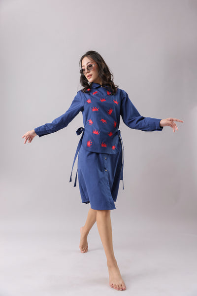 Crabby Neel Bib Set