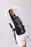 Raven Bib and Pearl Shirt Set