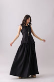 Raven Waistcoat Skirt Set