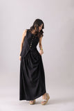 Raven Waistcoat Skirt Set