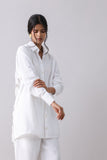 Dove Foliage-cut Shirt
