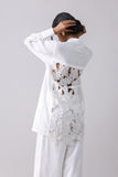 Dove Foliage-cut Shirt