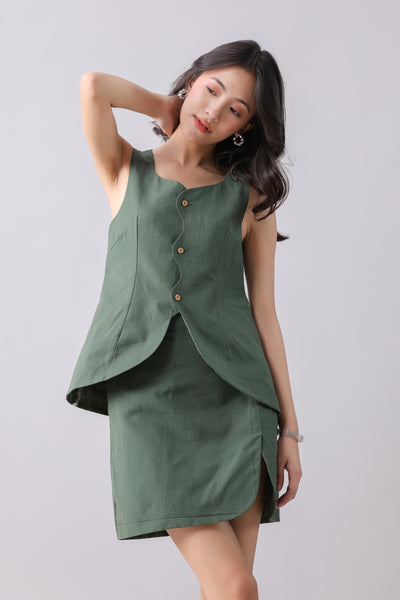 Wavy Waistcoat and Mini Set