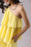 Lemoncello One-shoulder top