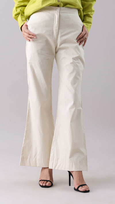 Off-white Bootcut Pants