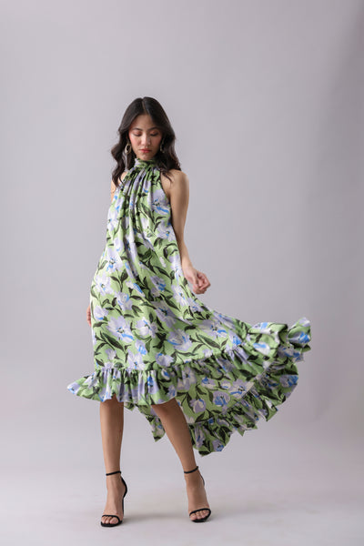 Poppy Halter Midi