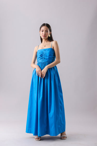 Firozi Ruched Maxi