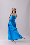 Firozi Ruched Maxi