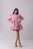 Flamingo Power Shirt Dress