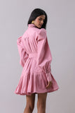 Flamingo Power Shirt Dress