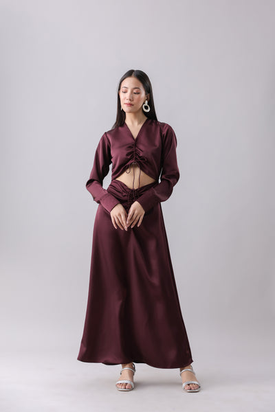 Merlot Cut-out Maxi