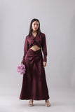Merlot Cut-out Maxi