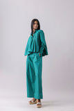 Emerald Pleated Set
