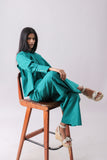 Emerald Pleated Set