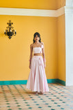 Drop-waist Skirt (Pink)
