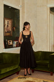 Fireflowers Maxi (Black)