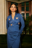 Wrap Skirt (Blue)