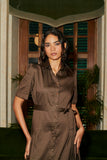 Willow Dress (Deep Brown)