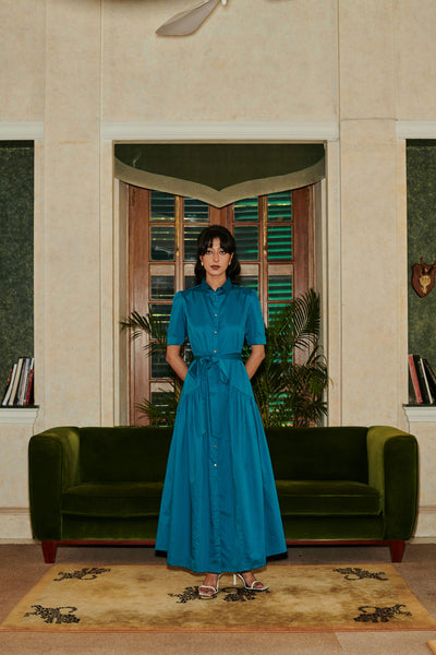 Willow Dress (Crystal Teal)