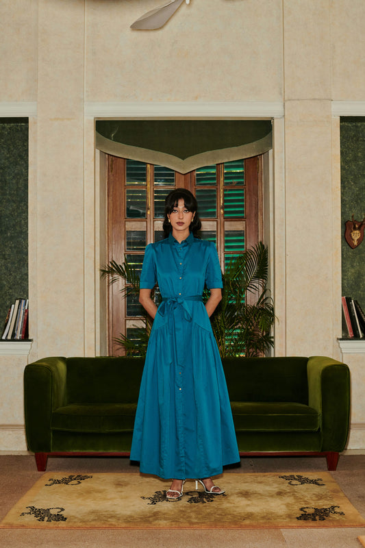 Willow Dress (Crystal Teal)