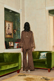 Wide Pants (Deep Brown)